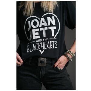 Joan Jett Band Tee Black